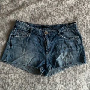 Joes Jeans denim cutoff shorts